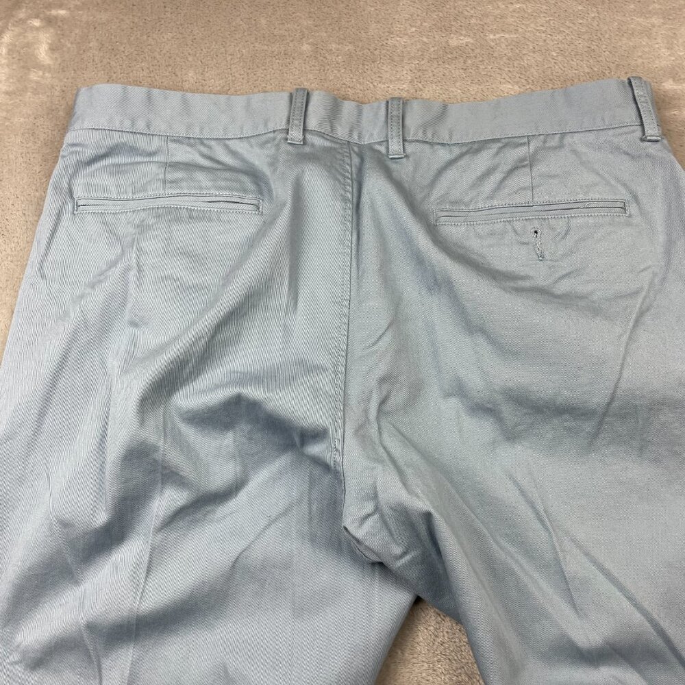 J Crew Mercantile Flex Flat Front Khakis Pants Men's Size 36x32 - Picture 9 of 9